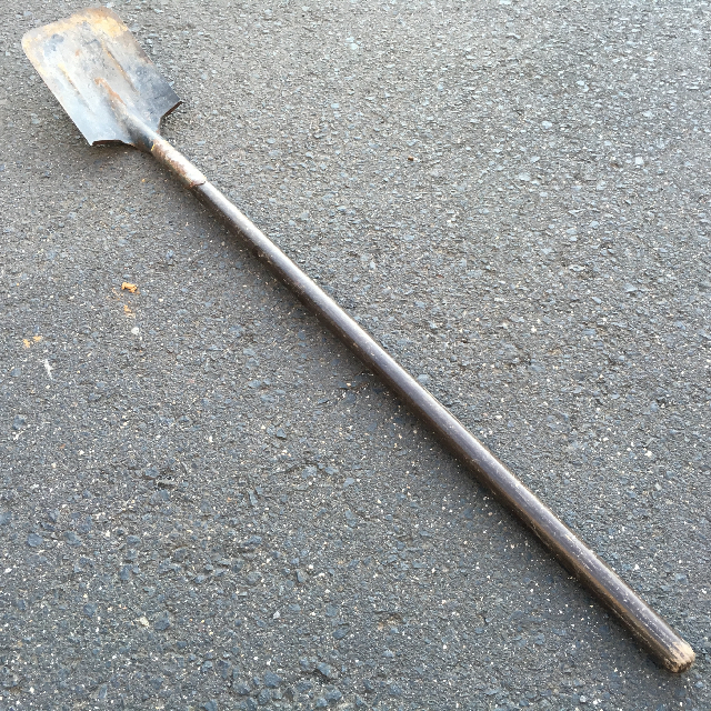 TOOL, Shovel Long Handle - Dark Brown